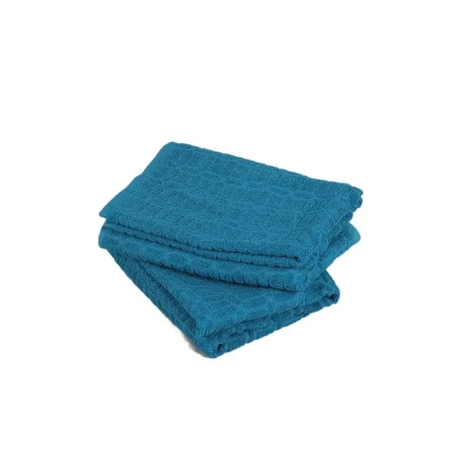 Set 2 Handtücher Lanka 50 x 100cm petrolblau Must-Have