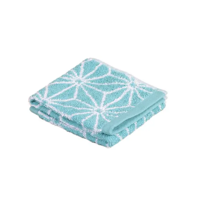 Kostenfreie Lieferung Gasthandtuch Sterne 30 x 50 cm türkisblau