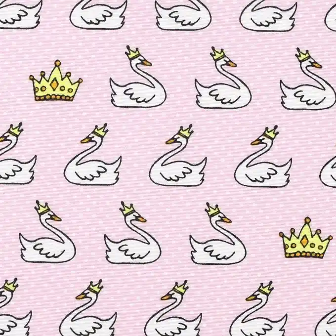 Bachette cygne rose 140cm- siege Billig