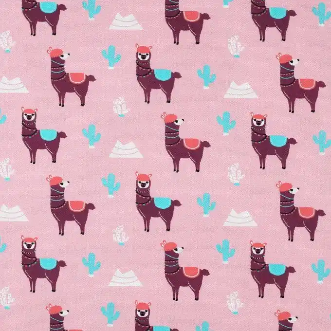 Demi natte lama rose 150cm- siege Finale Aktion