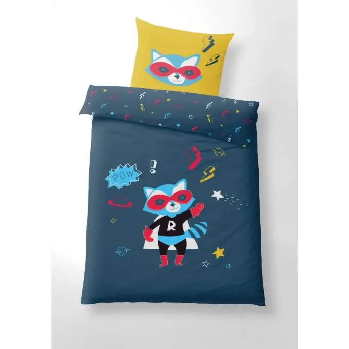 Bettwäsche-Set Kinder Bär Super Helden Begrenztes Angebot