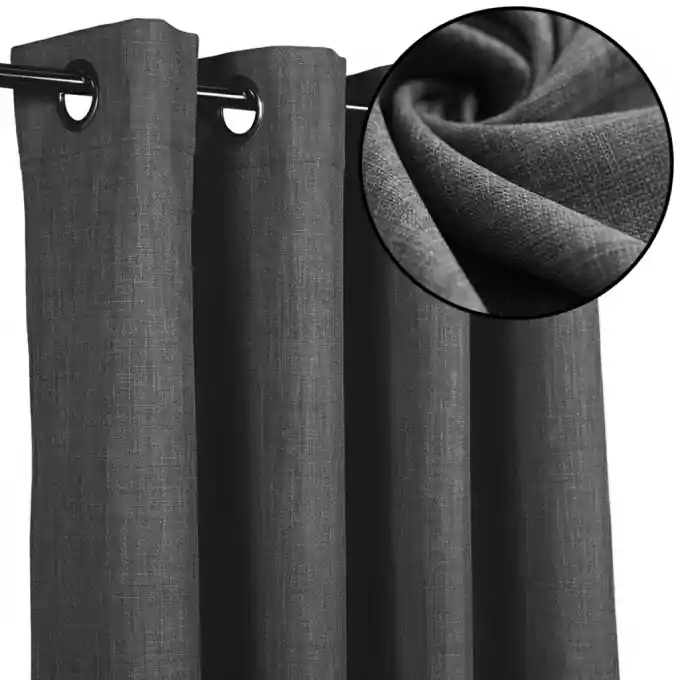Sonderangebot Fertigvorhang Anthrazit