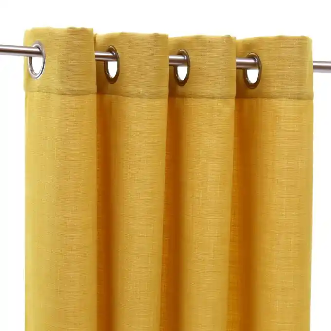 Gelber Fertigvorhang Kostenloser Versand