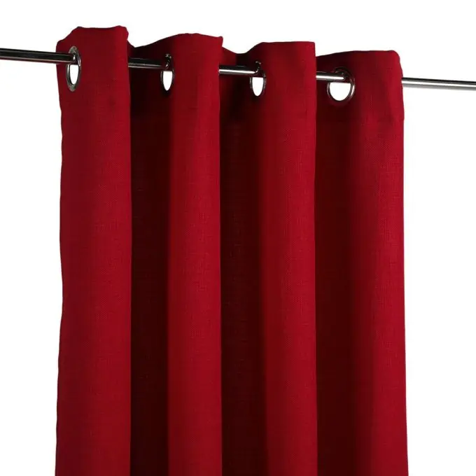 Neue Kollektion Roter Fertigvorhang