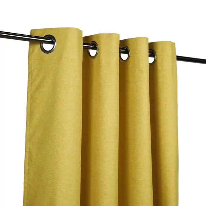 Kostenloser Rückversand Verdunklungsvorhang gelb