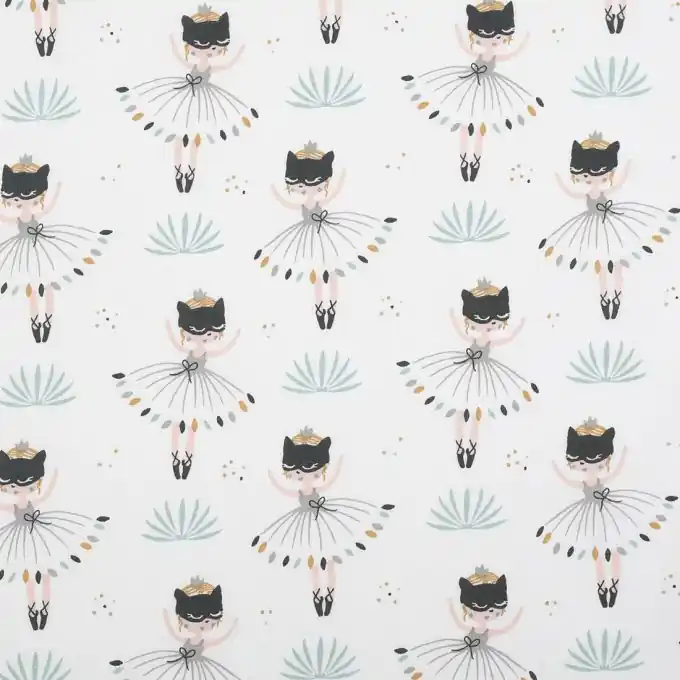 Baumwollstoff Tänzerin Hochwertig