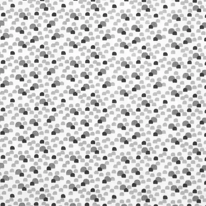 Begrenztes Angebot Cretonne emmet gris noir 150cm