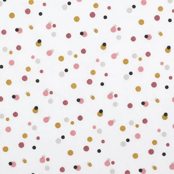 Baumwollstoff Kreismotiv Kostenfreie Lieferung