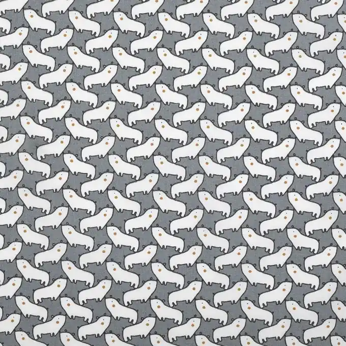 Cretonne zours acier 150cm Beliebt