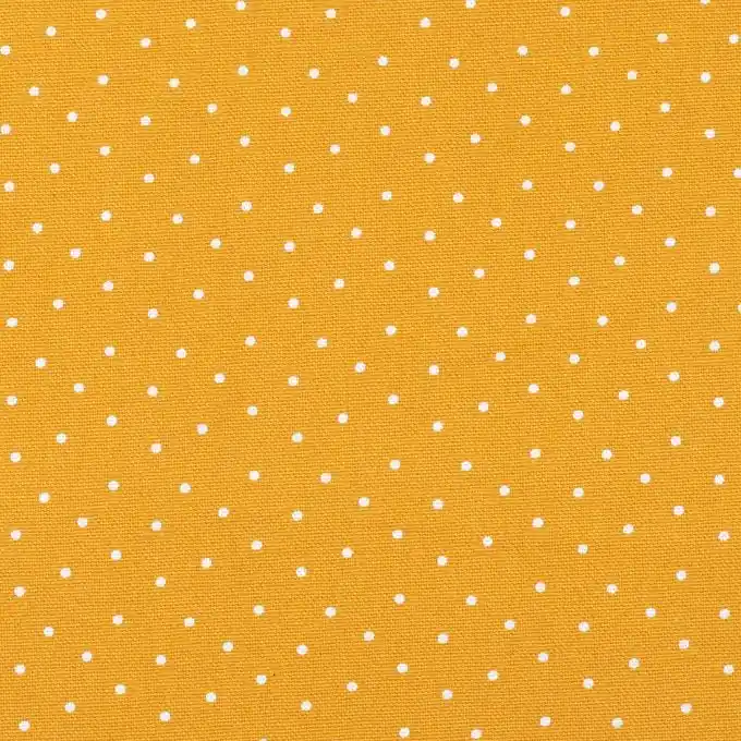 Dicker, gepunkteter Baumwollstoff Gelb Direkt Vom Hersteller