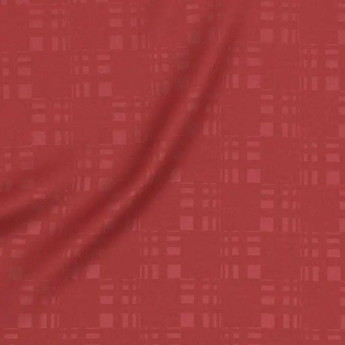 Solange Der Vorrat Reicht Tischdeckenstoff Anti-Flecken Karos rot