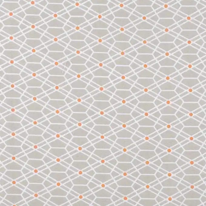 Baumwoll-Popeline mit Rautenmuster in Grau Neu Im Sortiment