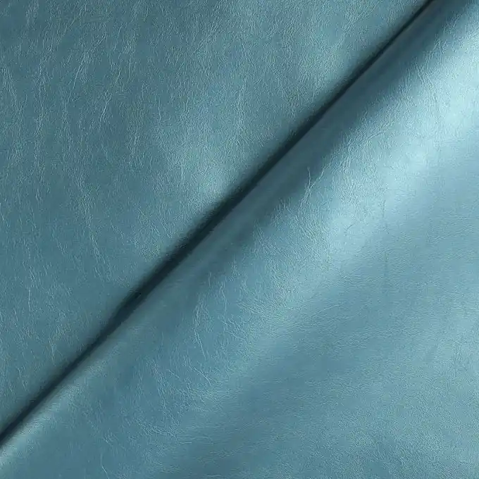 Kunstleder einfarbig Entenblau Sichere Zahlung