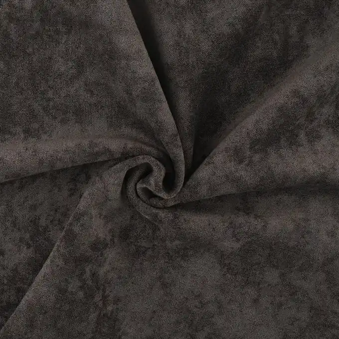 Preisreduziert Thermostoff Samt Grau anthrazit