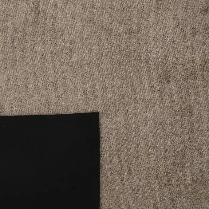 Thermostoff Samt Taupe Kostenloser Rückversand