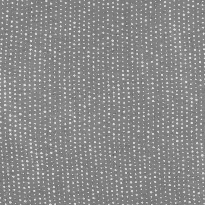 Viskosestoff Punkte grau Billig