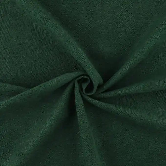 Samtiger Köperstoff Tannengrün Must-Have