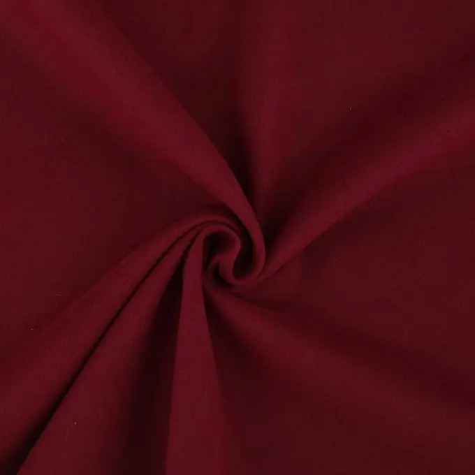 Stoff mit Wollstoffeffekt bordeaux Super-Preis