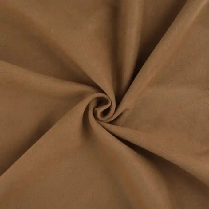 Geld-Zurück-Garantie Stoff mit Wollstoffeffekt camel