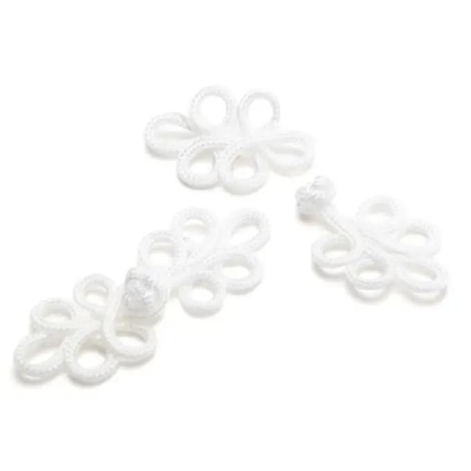 Abverkauf Knopf, weiß