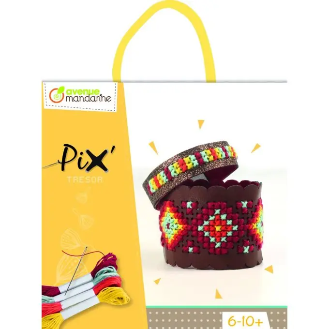 Pix‘ Trésor Canvas-Set, gelb Weltweiter Versand