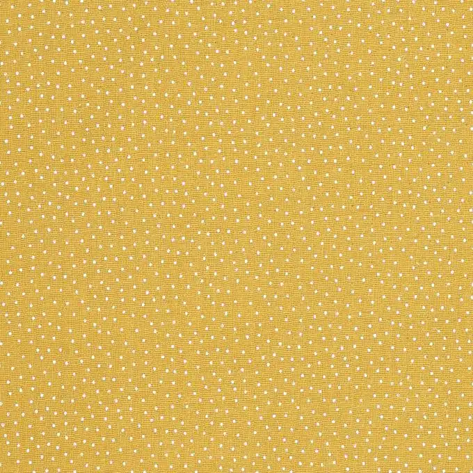 Kostenloser Versand Doppelte Gaze Baumwolle Punkte Gelb