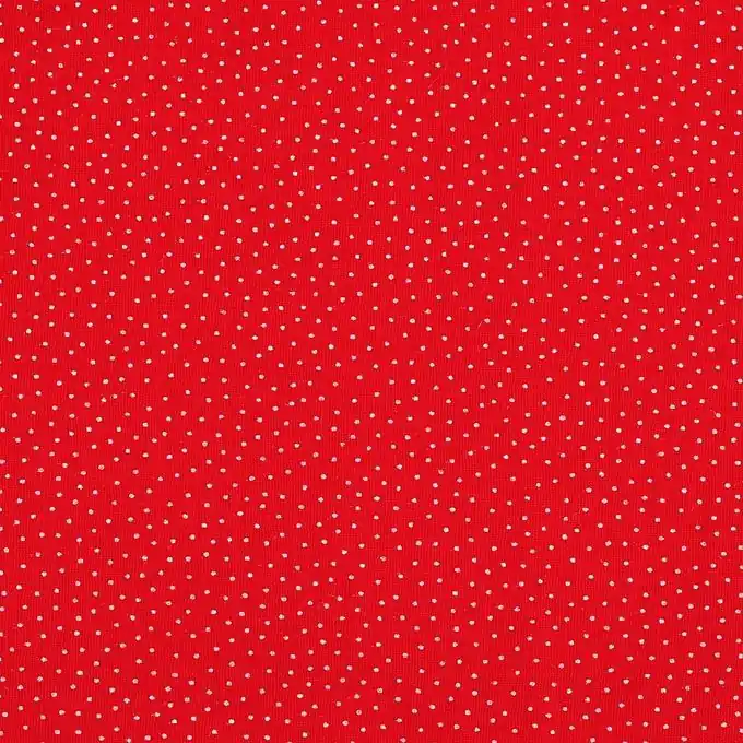 Top-Angebot Doppelte Gaze Baumwolle Punkte Rot