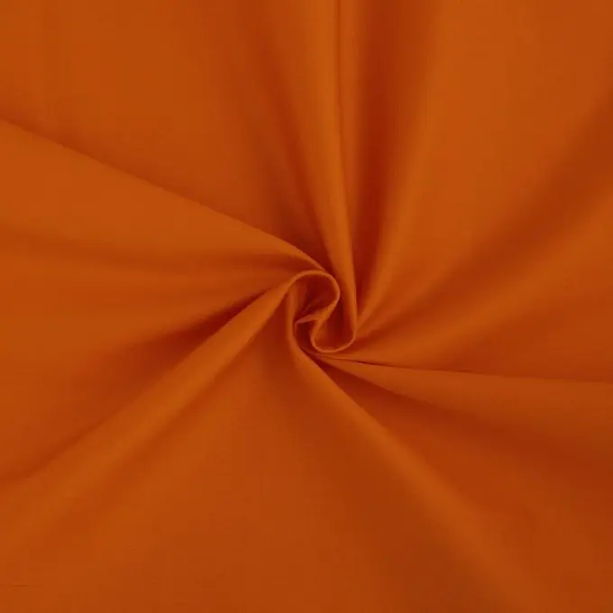 Jetzt Bestellen Orangefarbener Baumwoll-Satin-Stoff
