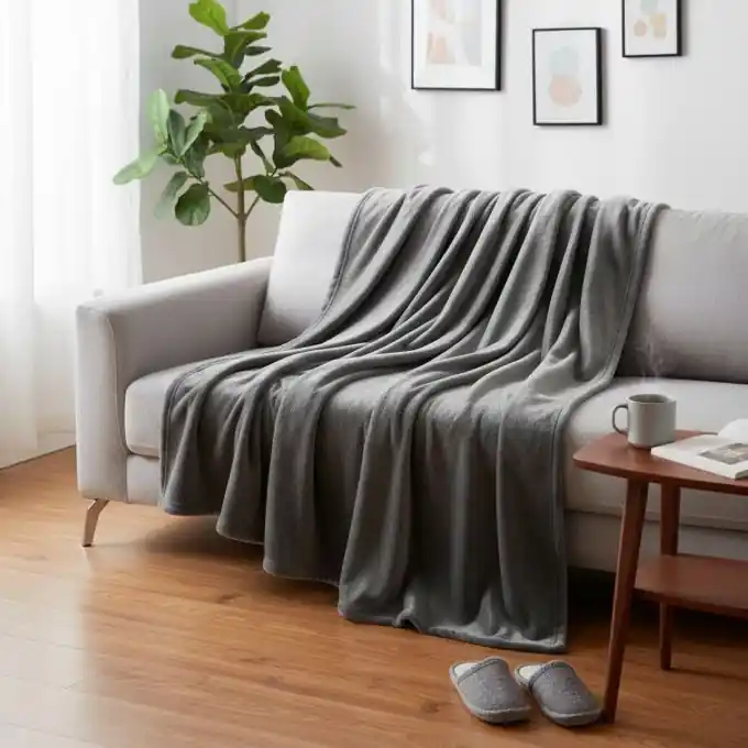 Neue Ware Decke grau 220×240 cm