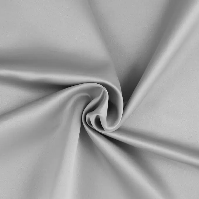 Satin-Futterstoff Hellgrau Sichere Zahlung