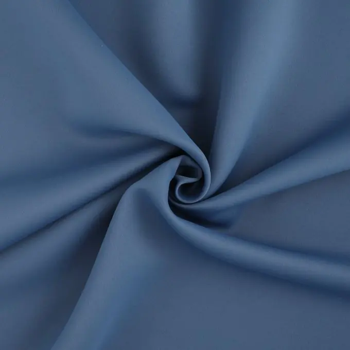 Verdunkelnder Stoff, einfarbig jeansblau Ab Werk