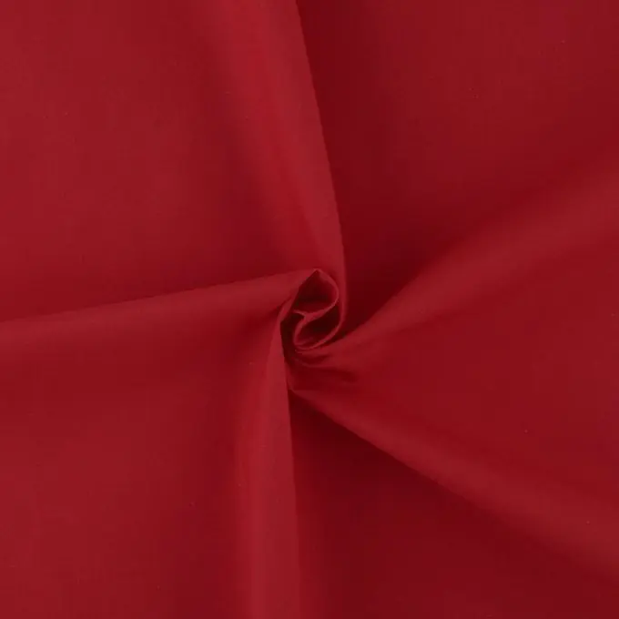 Neuheit Einfarbiges rotes Baumwollmischgewebe