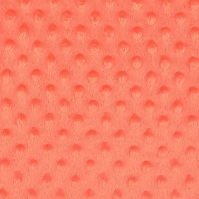 Letzte Chance Polar-Fleece Minky Koralle