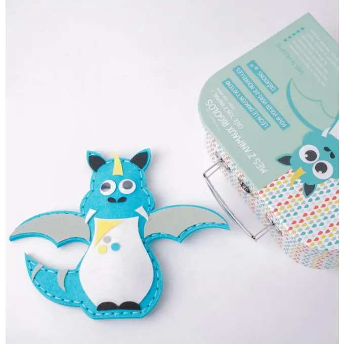 Filz-Nähset Léon der Drache 25,5x18x9cm Saisonangebot