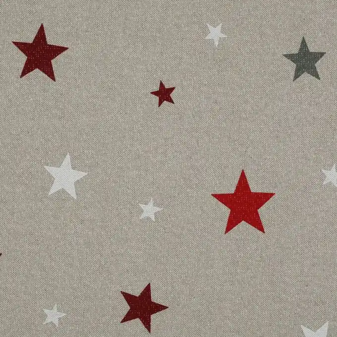 Meistverkauft Dicker Baumwollstoff Sterne Weihnachten