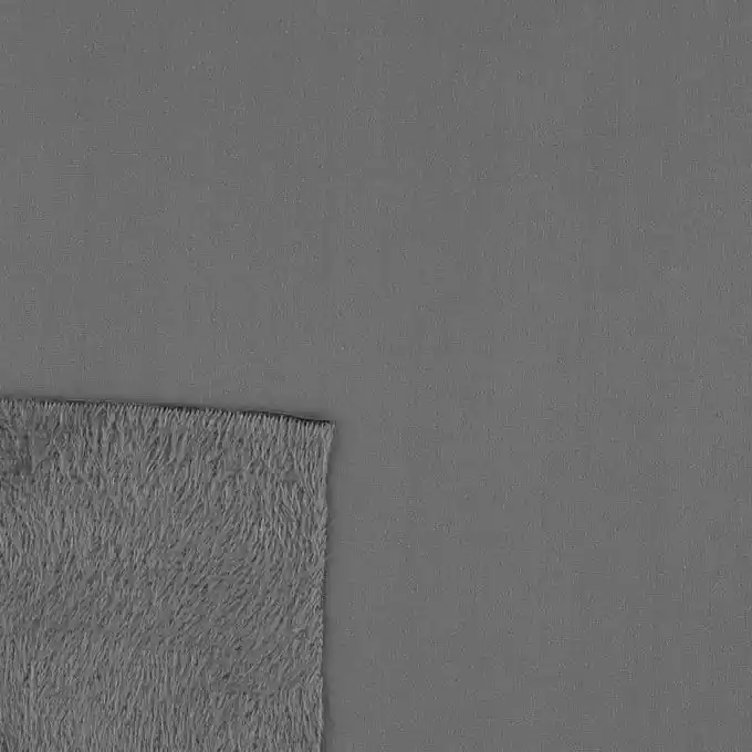 Exklusiv Moltonstoff einfarbig grau