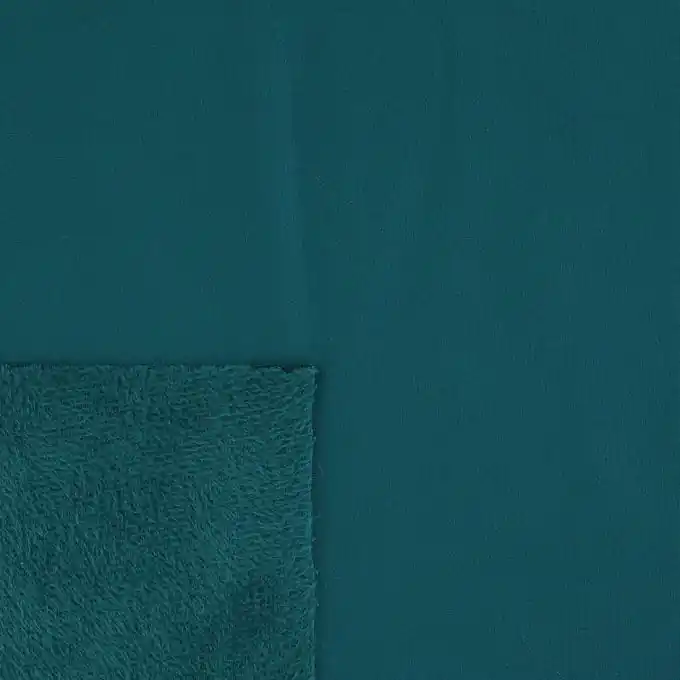 Neue Ware Türkisfarbener Molton-& Fleecestoff