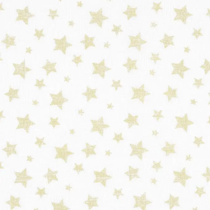 Kostenloser Versand Baumwollstoff goldene Sterne