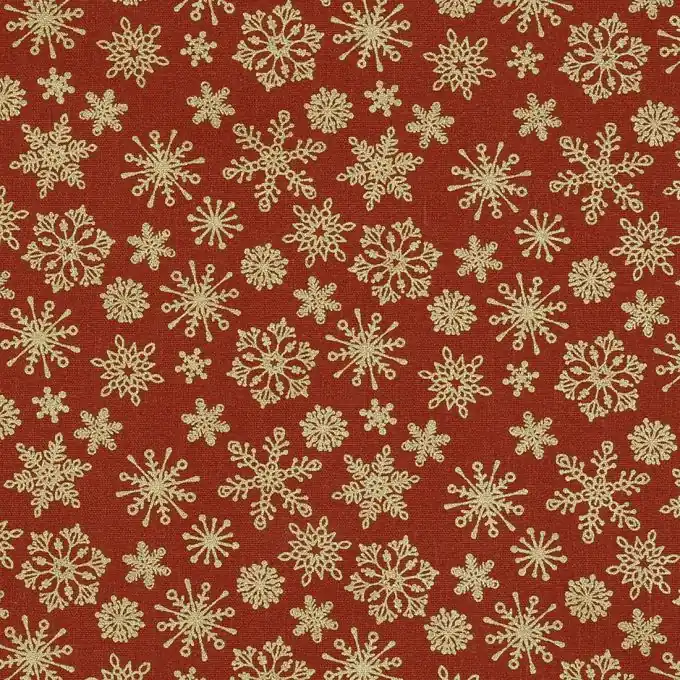 Baumwollstoff Gold Flocken Gratis Versand