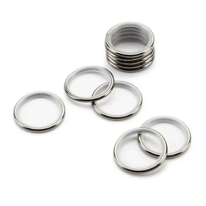 Nur Heute Zinnringe, Ø 3.8cm Innendurchmesser – Handwerk Accessoires