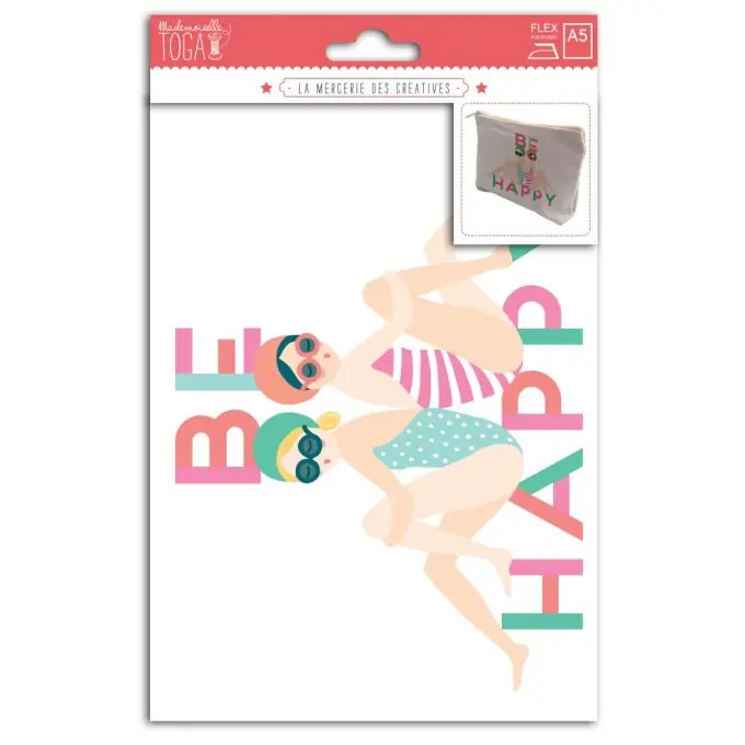 Letzte Chance Thermoklebendes Patch – Be Happy