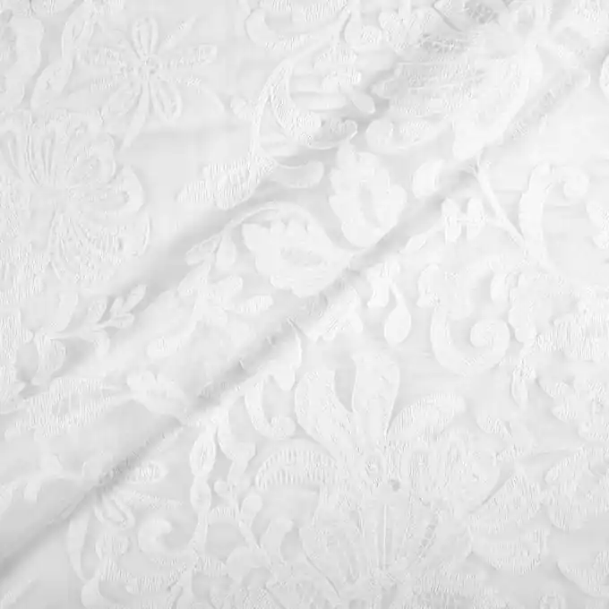 Voile-Stoff Blumen Nur Für Kurze Zeit