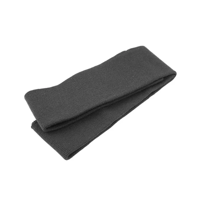 Exklusiv Bündchen Sweatshirt einfarbig Dunkelgrau