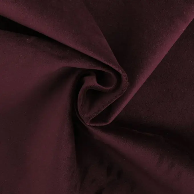 Velours alisa bordeaux 140cm Bestseller