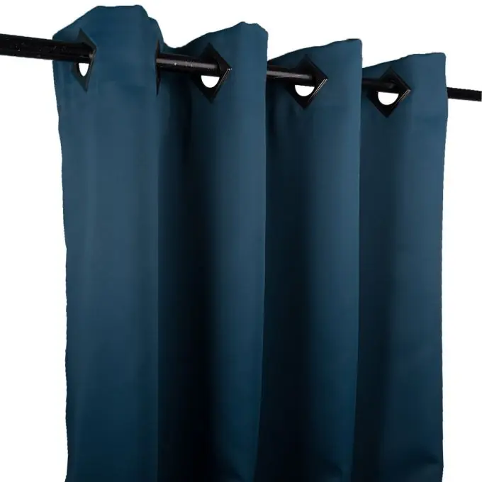 Verdunklungsvorhang Petrolblau Kostenloser Versand