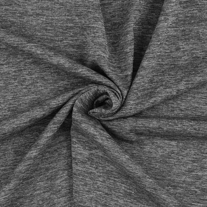 Atmungsaktiver Stoff Grau meliert Markenprodukt