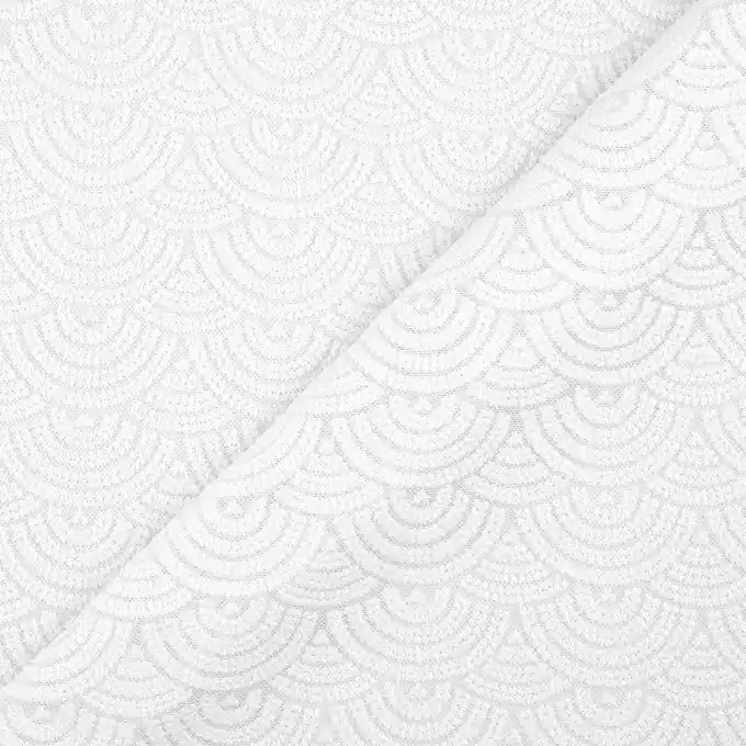 Spitzenstoff halbkreisförmig elfenbein Online Kaufen