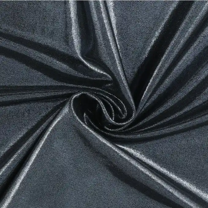 Feiner glänzender blauer Jersey-Stoff Direkt Vom Hersteller