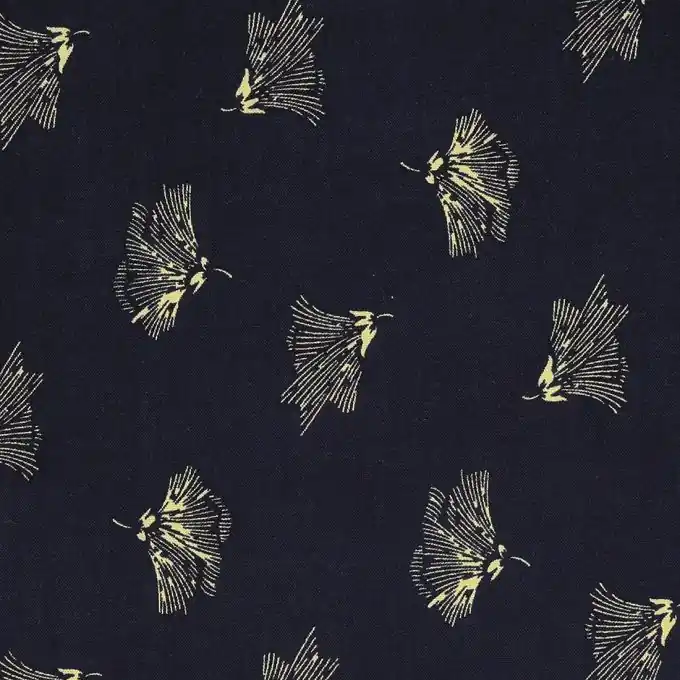 Marineblauer Viskosestoff Nelken Jetzt Kaufen