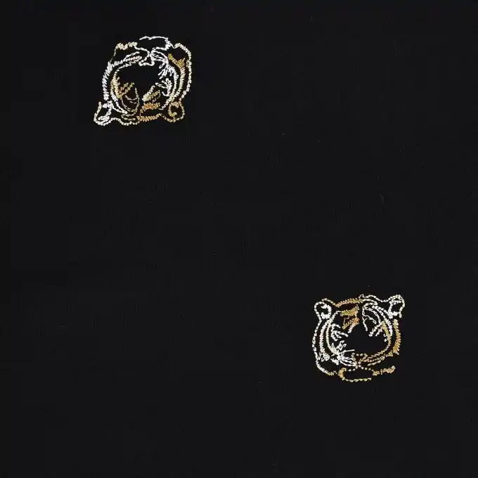 Mega-Angebot Viskosestoff Tigerstickereien